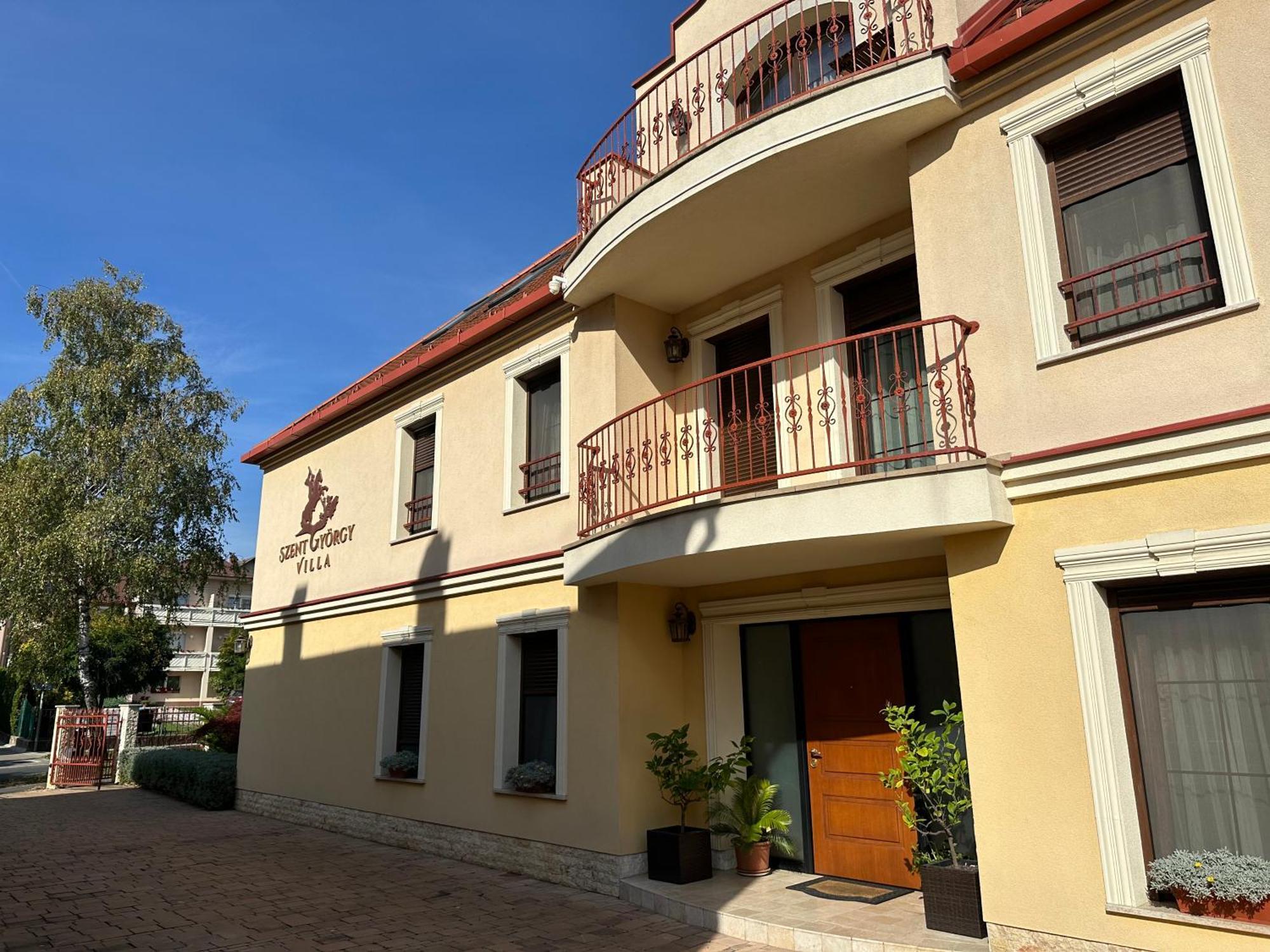 Szent Gyoergy Villa Apartmanhaz Hévíz Exterior foto