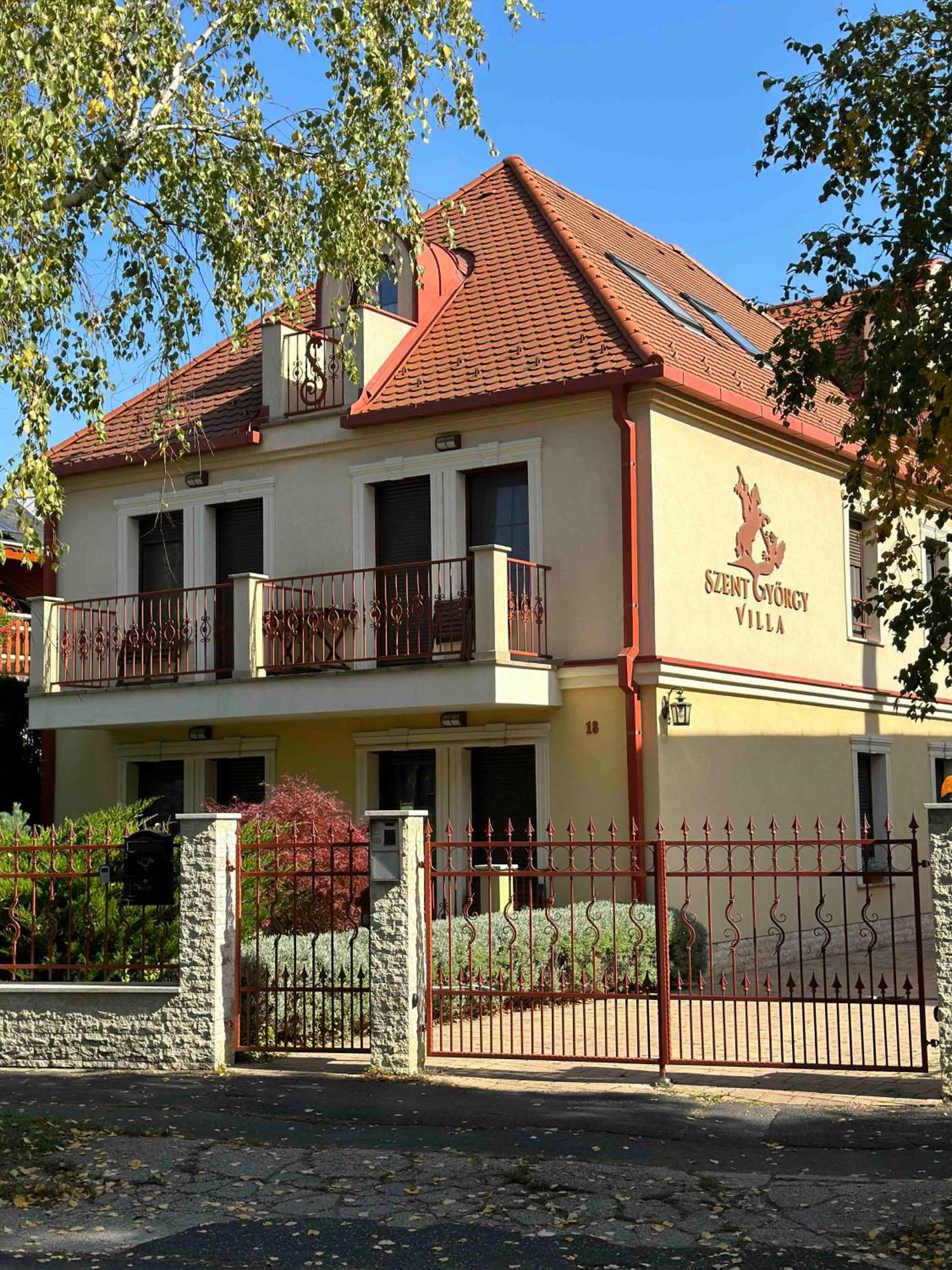 Szent Gyoergy Villa Apartmanhaz Hévíz Exterior foto