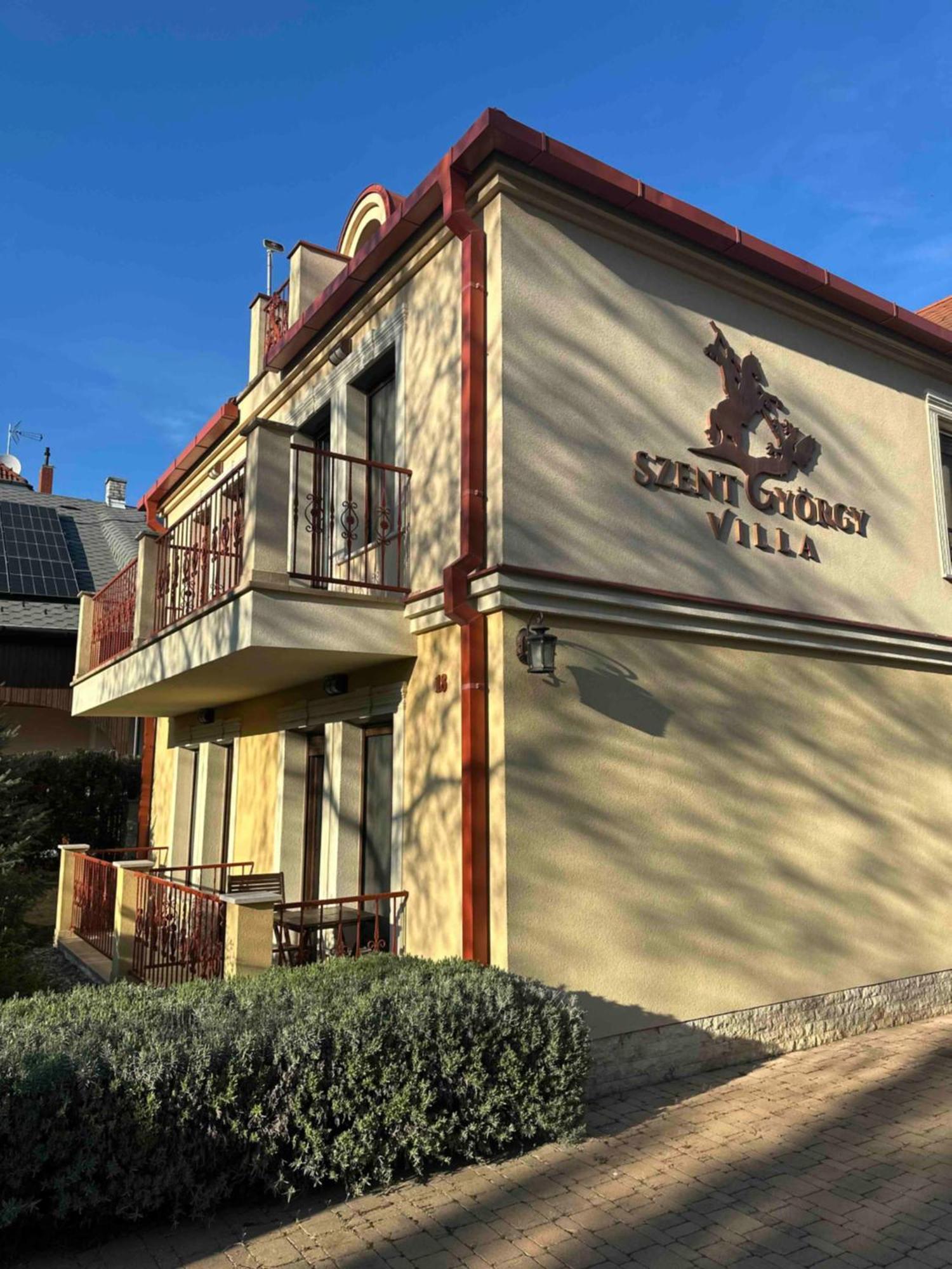 Szent Gyoergy Villa Apartmanhaz Hévíz Exterior foto